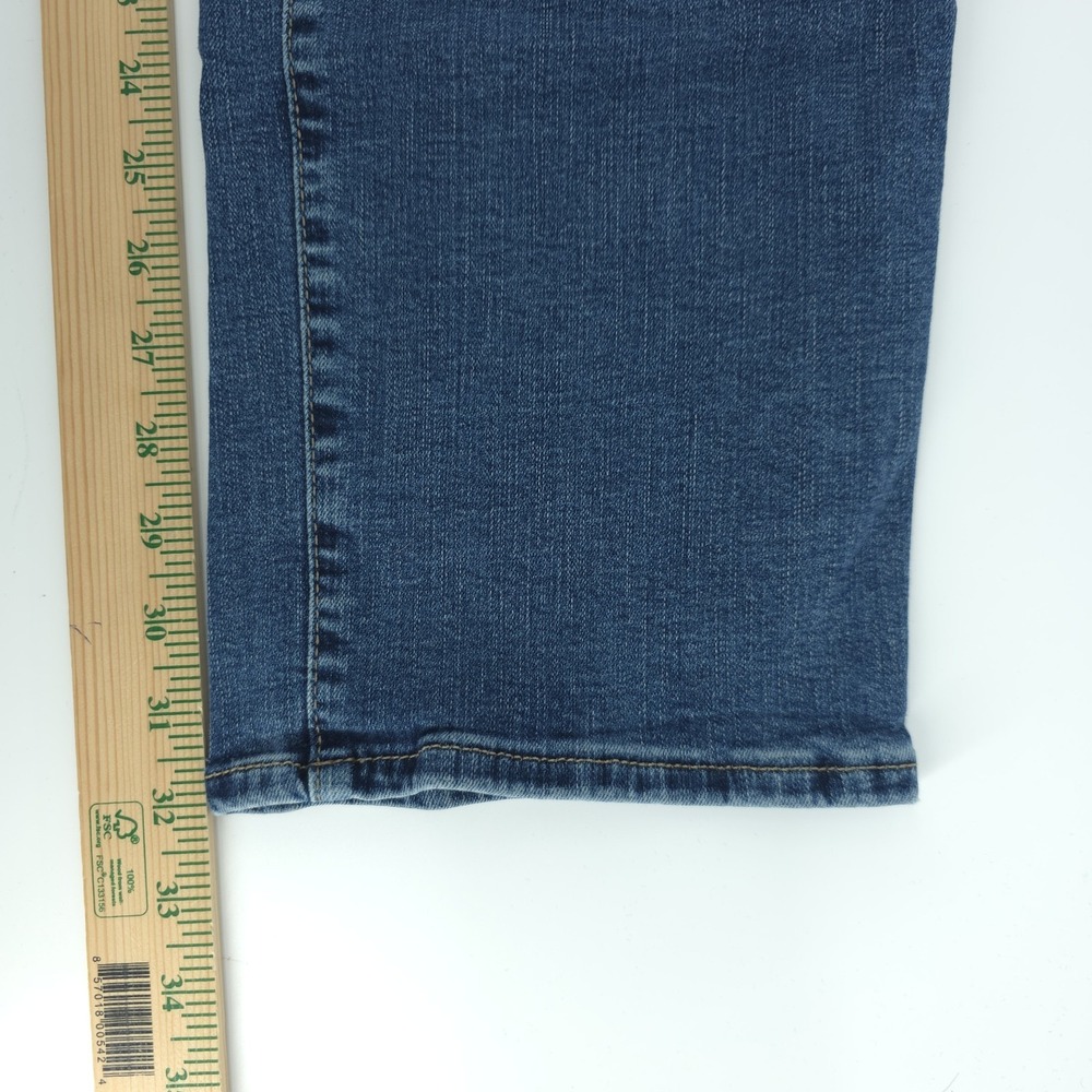 Mavi Zach Straight Leg Jeans Mens 38x32 Blue Denim Cotton Blend Comfort Stretch - Picture 10 of 12